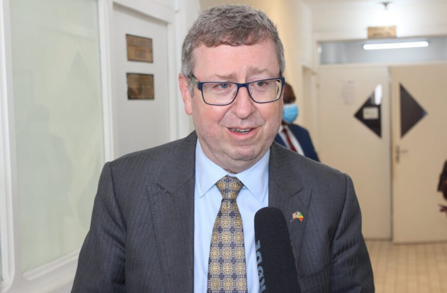 Le nouvel ambassadeur des Etats Unis d’Amérique en République du Congo .