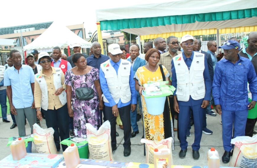 Lancement de l’assistance humanitaire aux victimes des inondations à Brazzaville