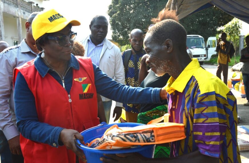 Les sinistrés des inondations d’Ignié reçoivent l’assistance humanitaire
