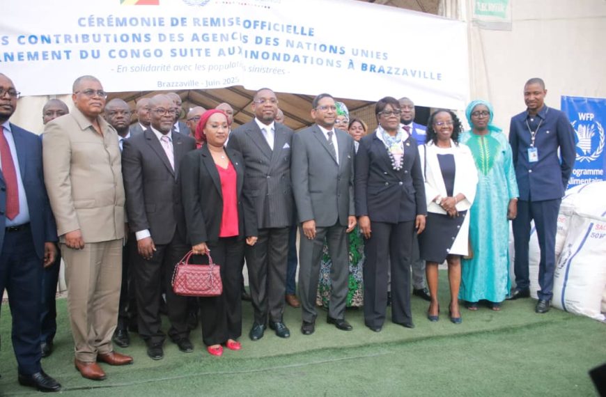 Les agences des Nations unies au chevet des sinistrés des inondations de Brazzaville